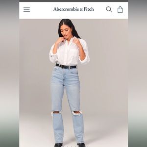 Curve Love Ultra High Rise 90s Straight Jean